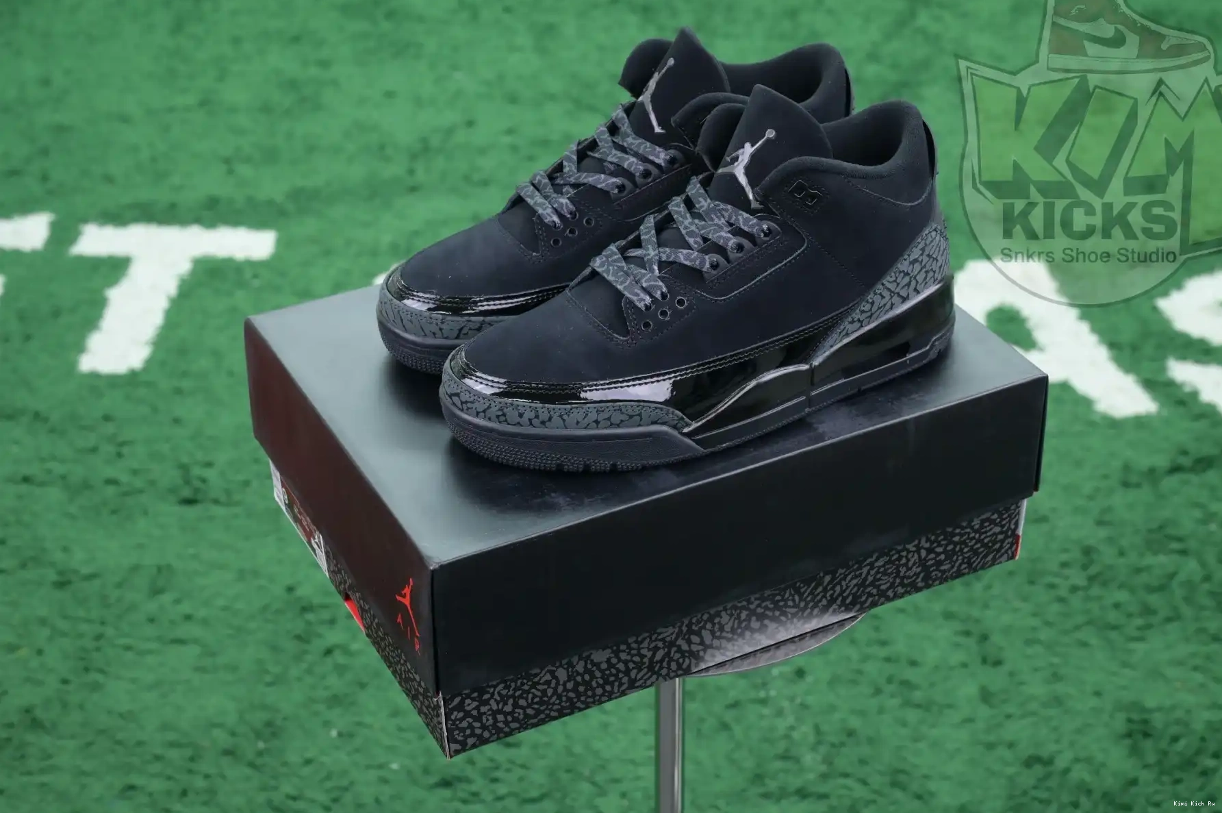 Jordan3“Black Air Jordan Cat” Kimikick 0530